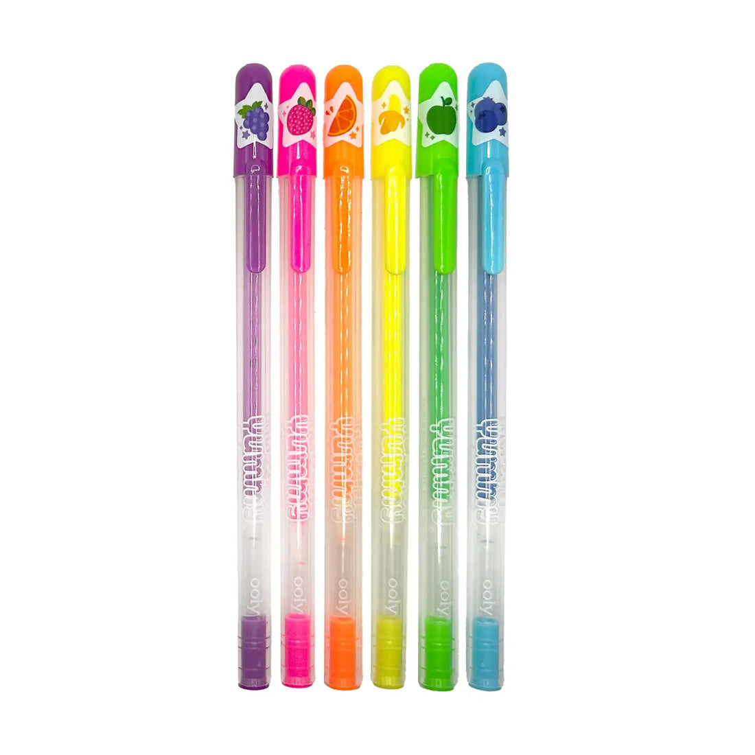 Yummy Yummy Scented Gel Pens-NEON