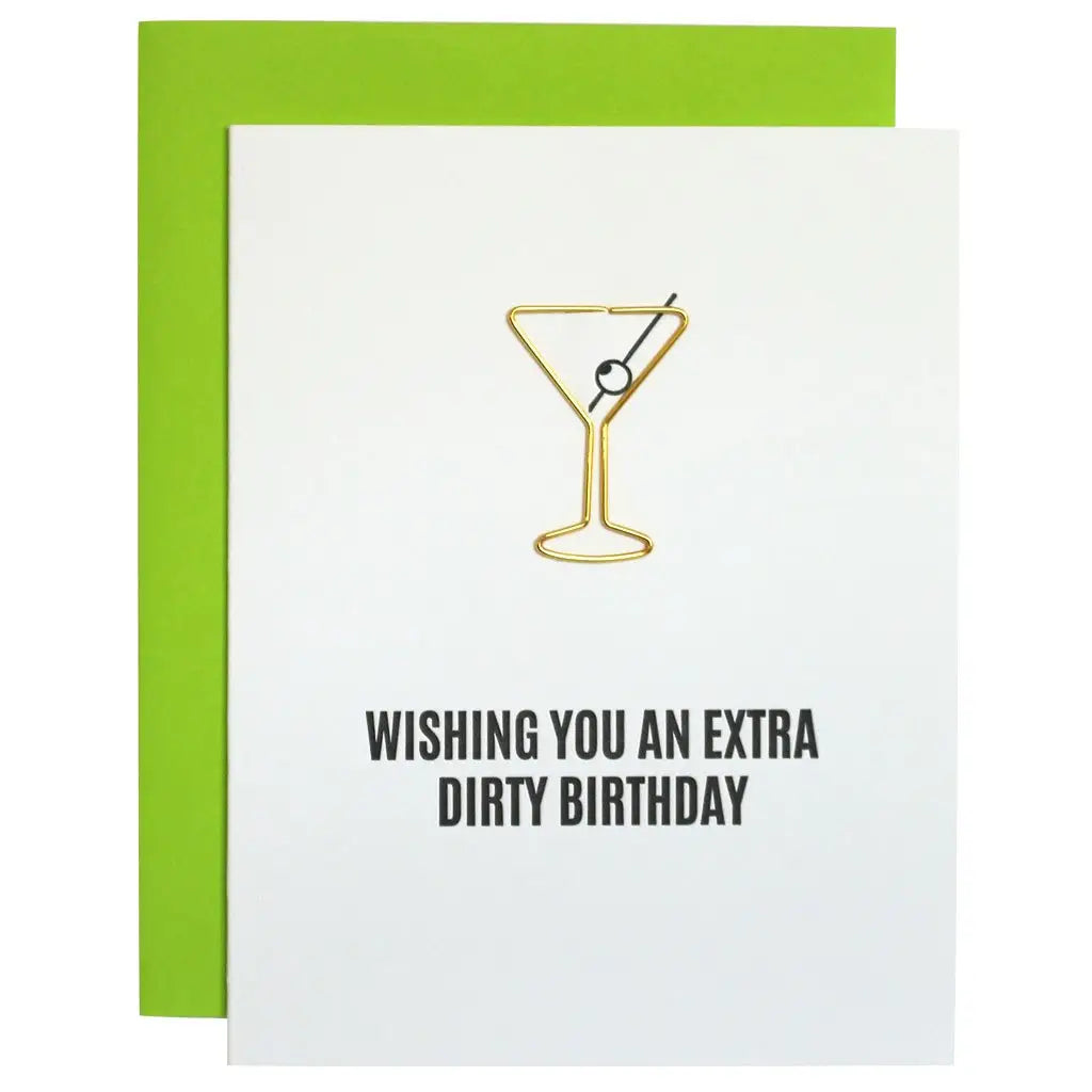 Wishing You An Extra Dirty Birthday-greeting card