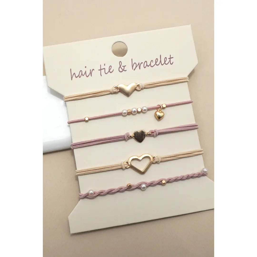 Hair Tie Bracelet Combo