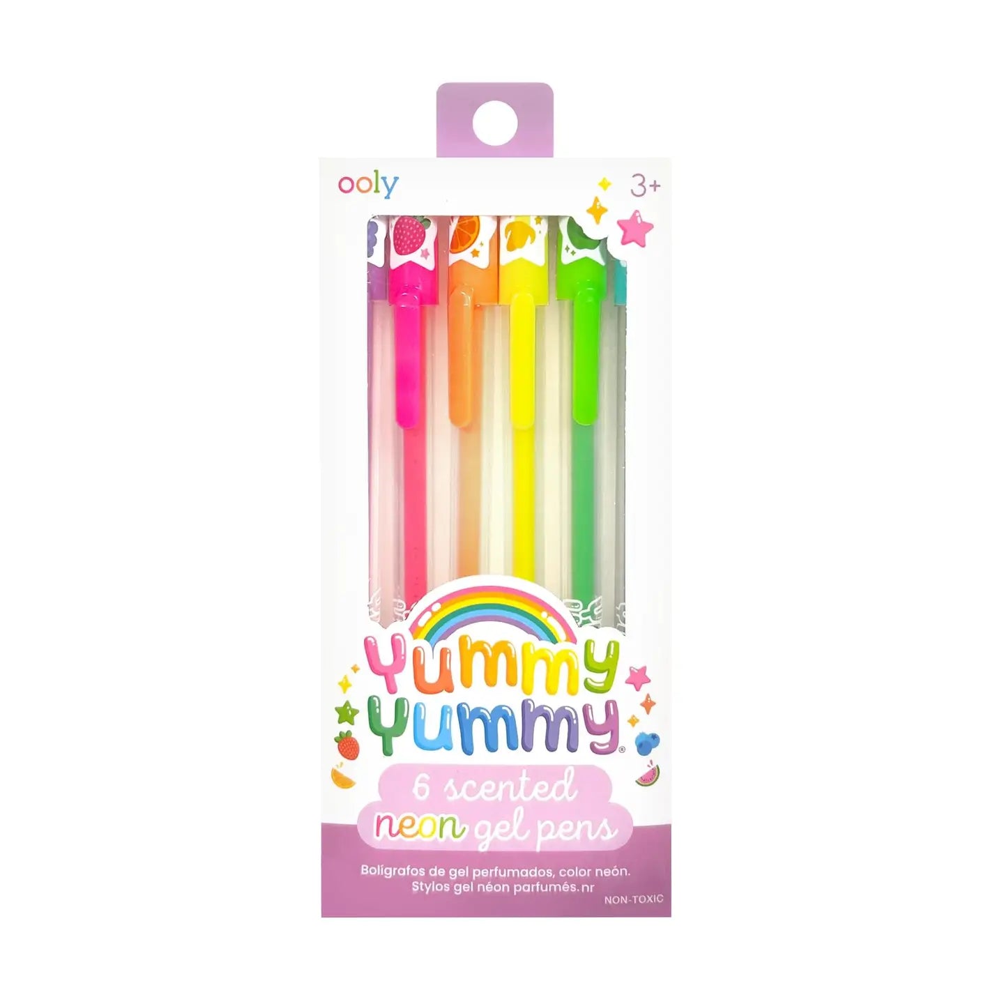 Yummy Yummy Scented Gel Pens-NEON