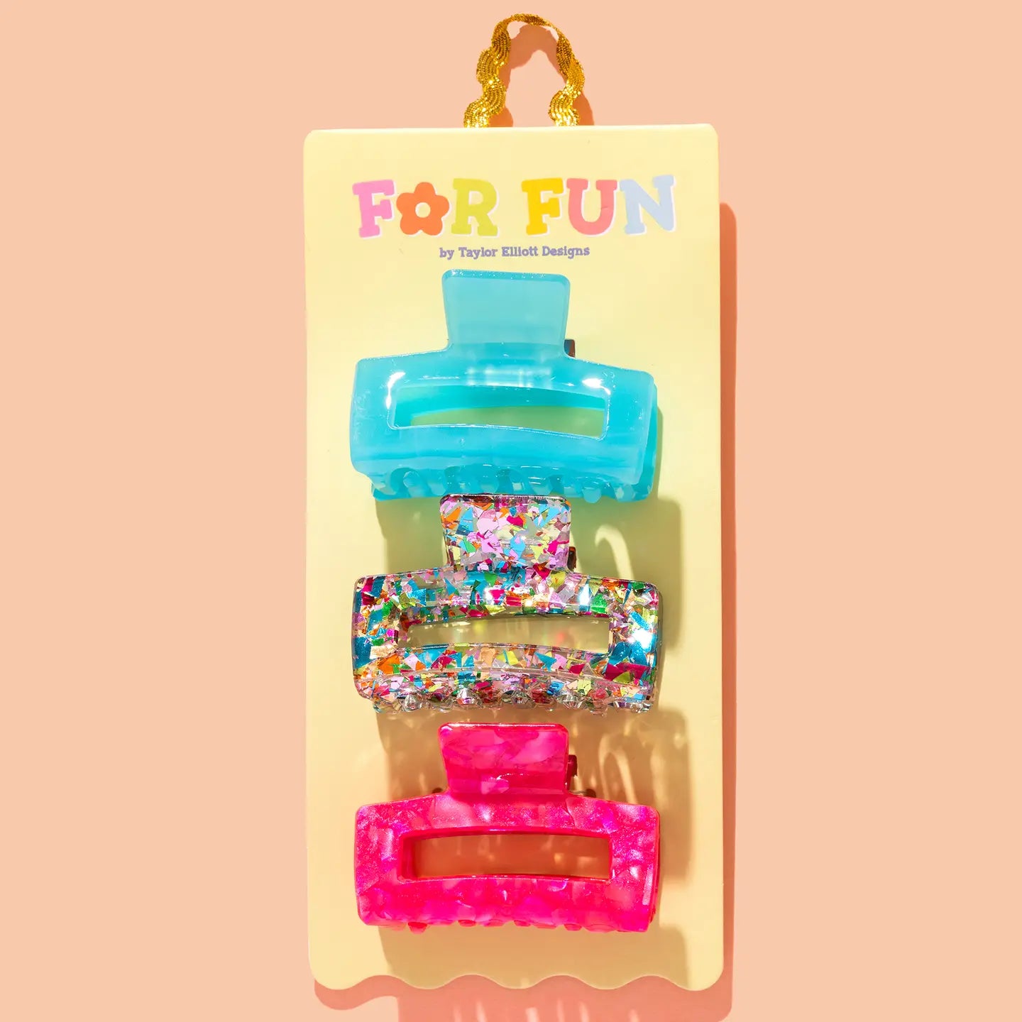 For Fun- Claw Hair Clip Set