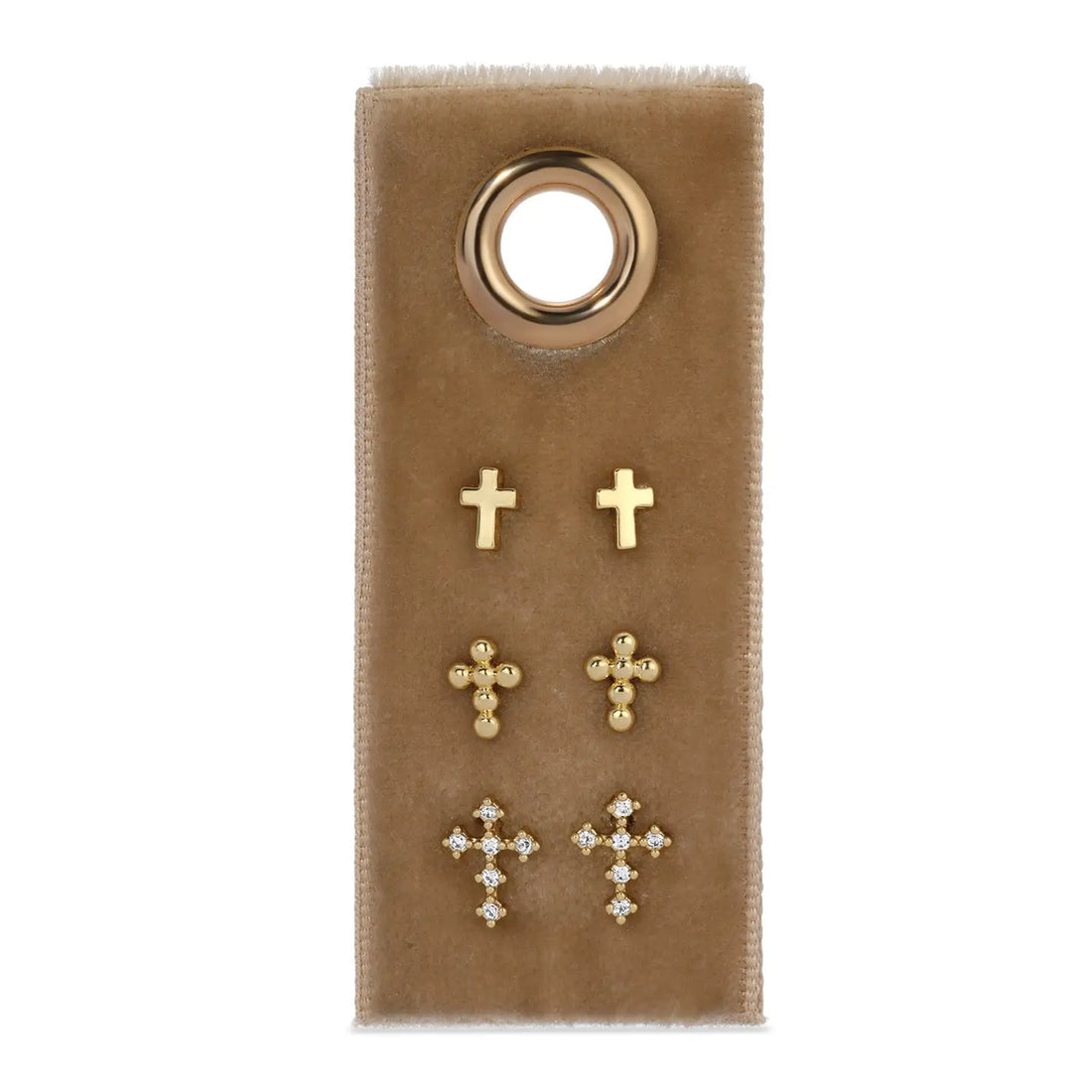 Splendid Iris, Multi Cross Velvet Set