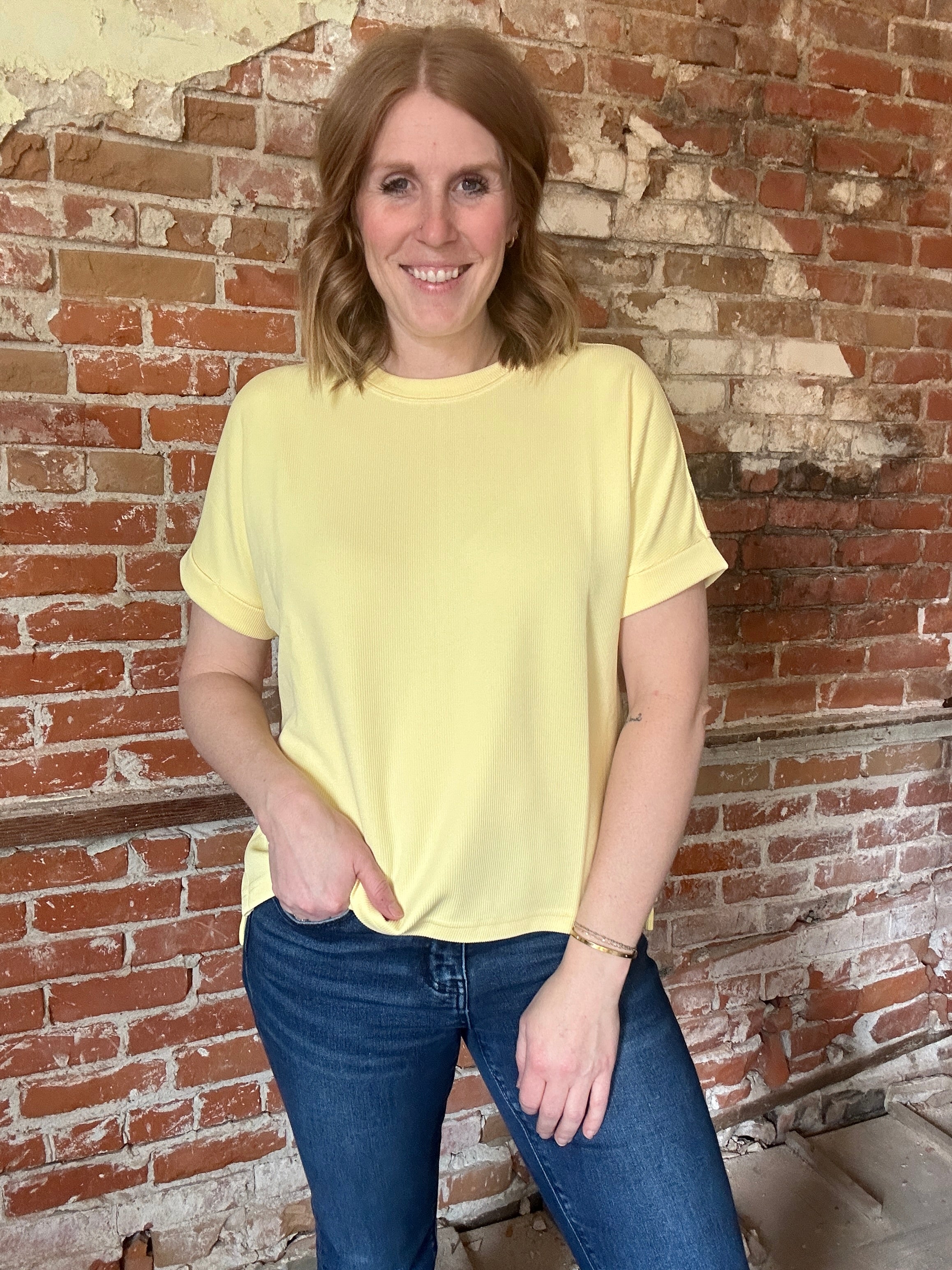 Yellow Glow Tee