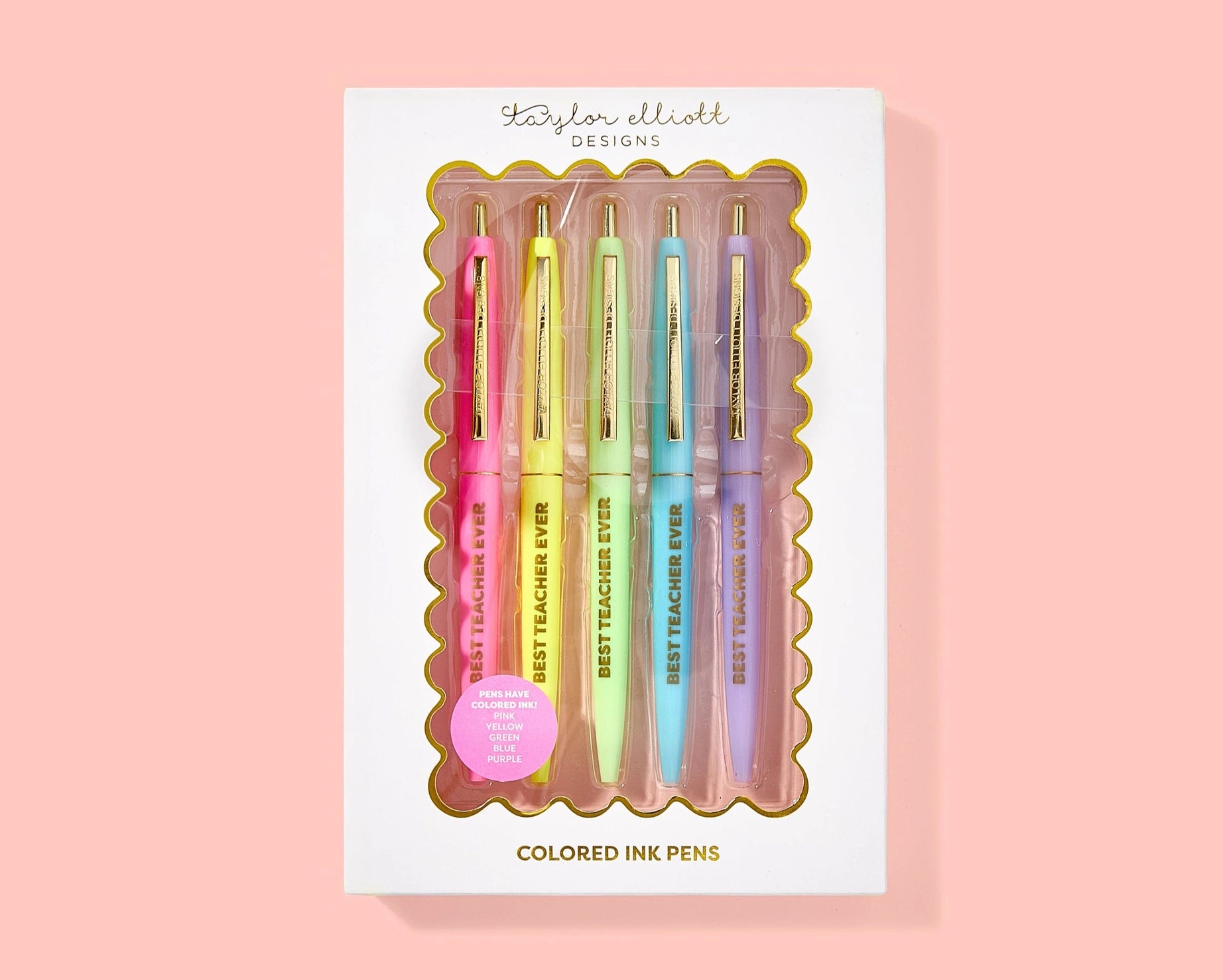 Best Teacher Ever Pen Set