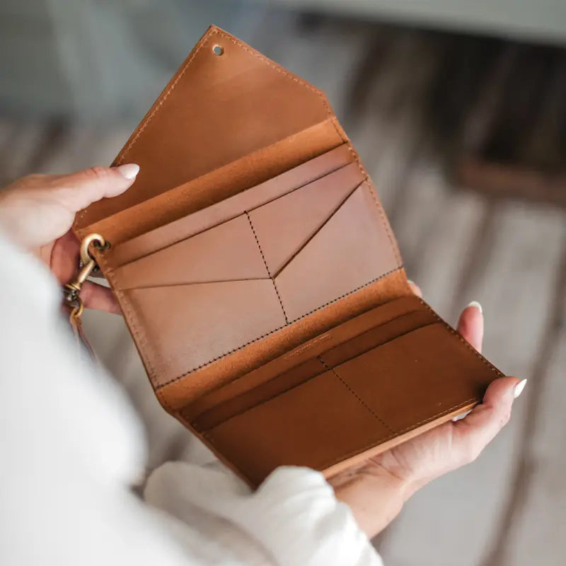 Tri- Fold Wallet- Elevate