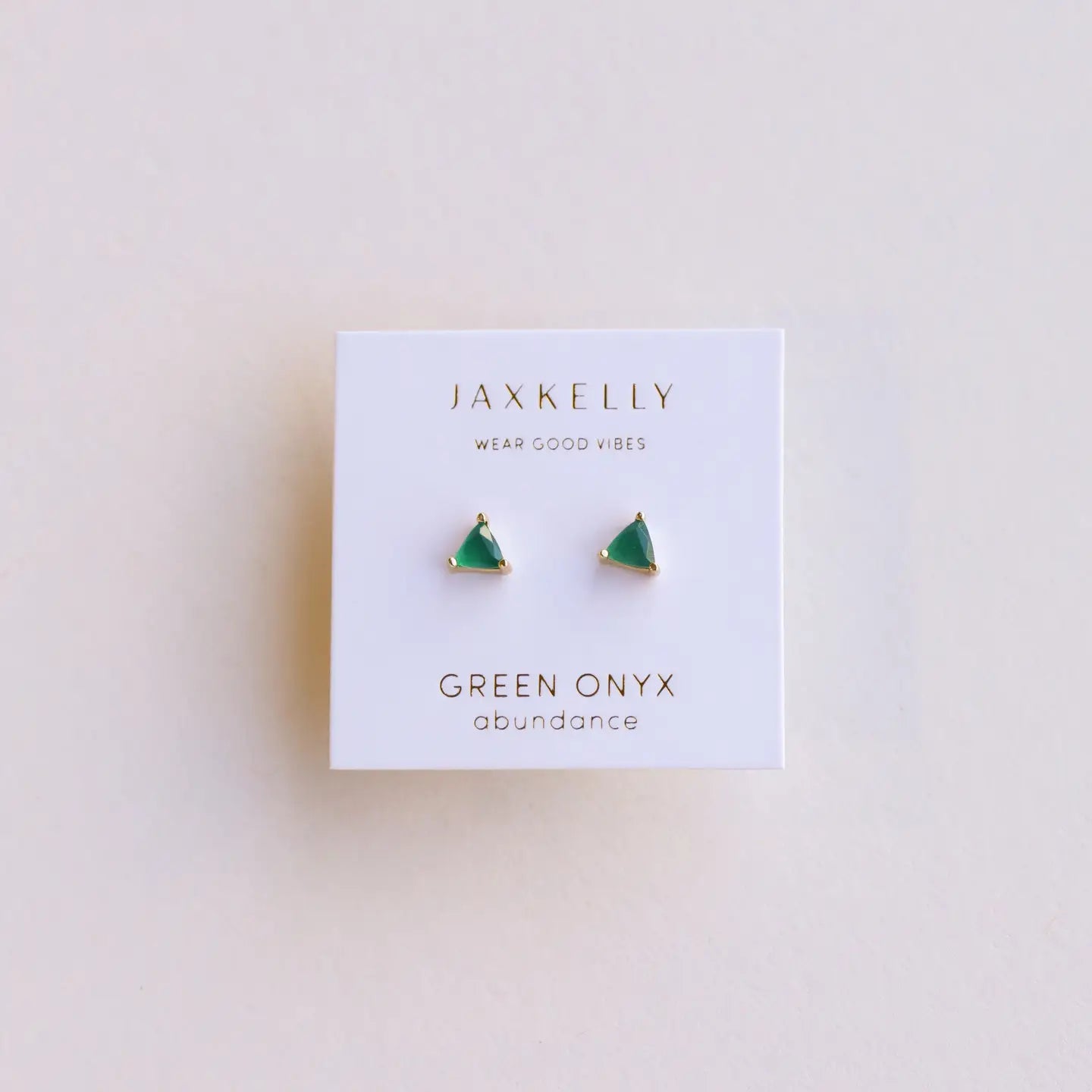 Green Onyx Earring