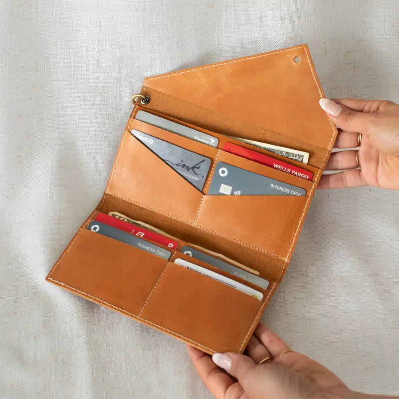 Tri- Fold Wallet- Elevate