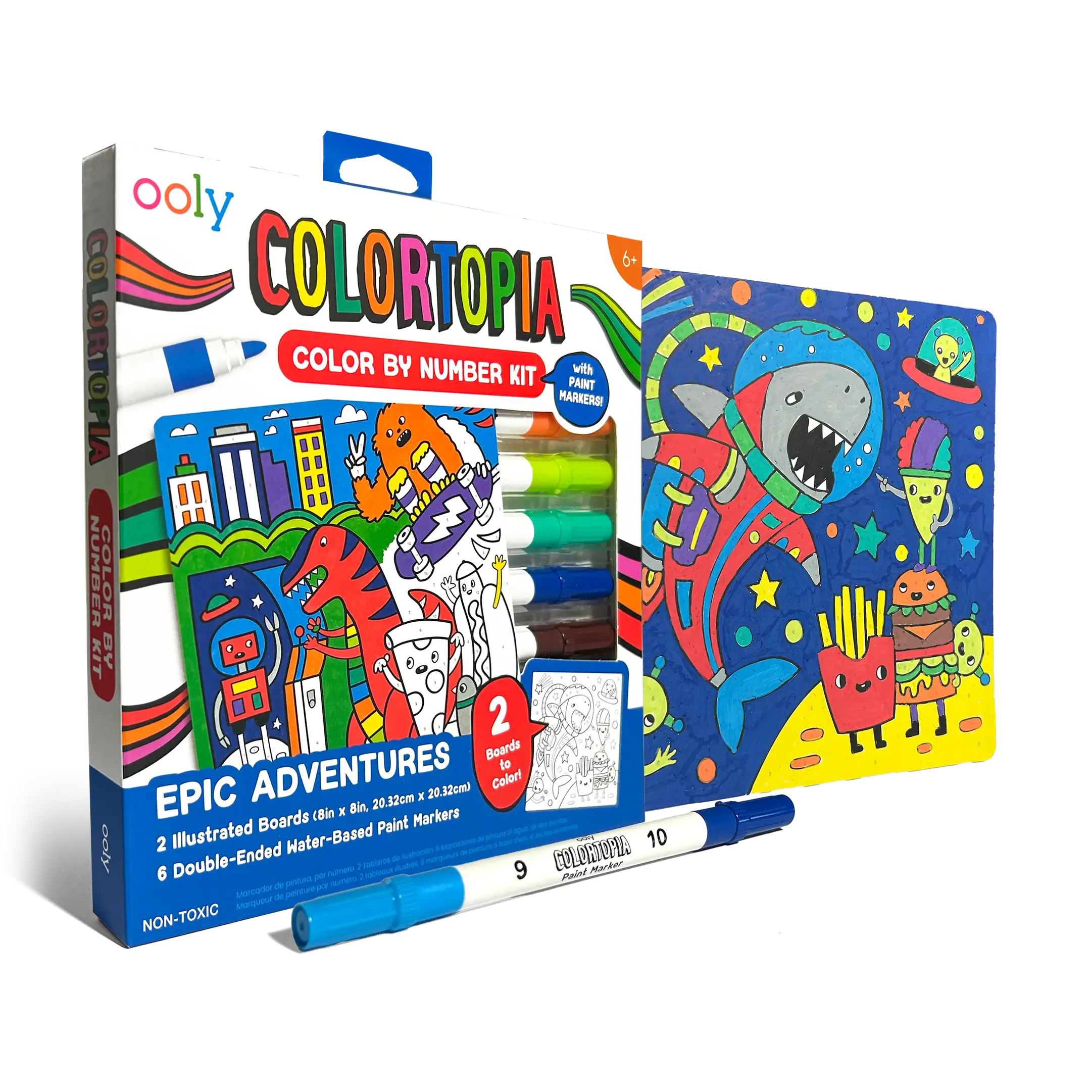 Colortopia: Paint Marker by Number kit5