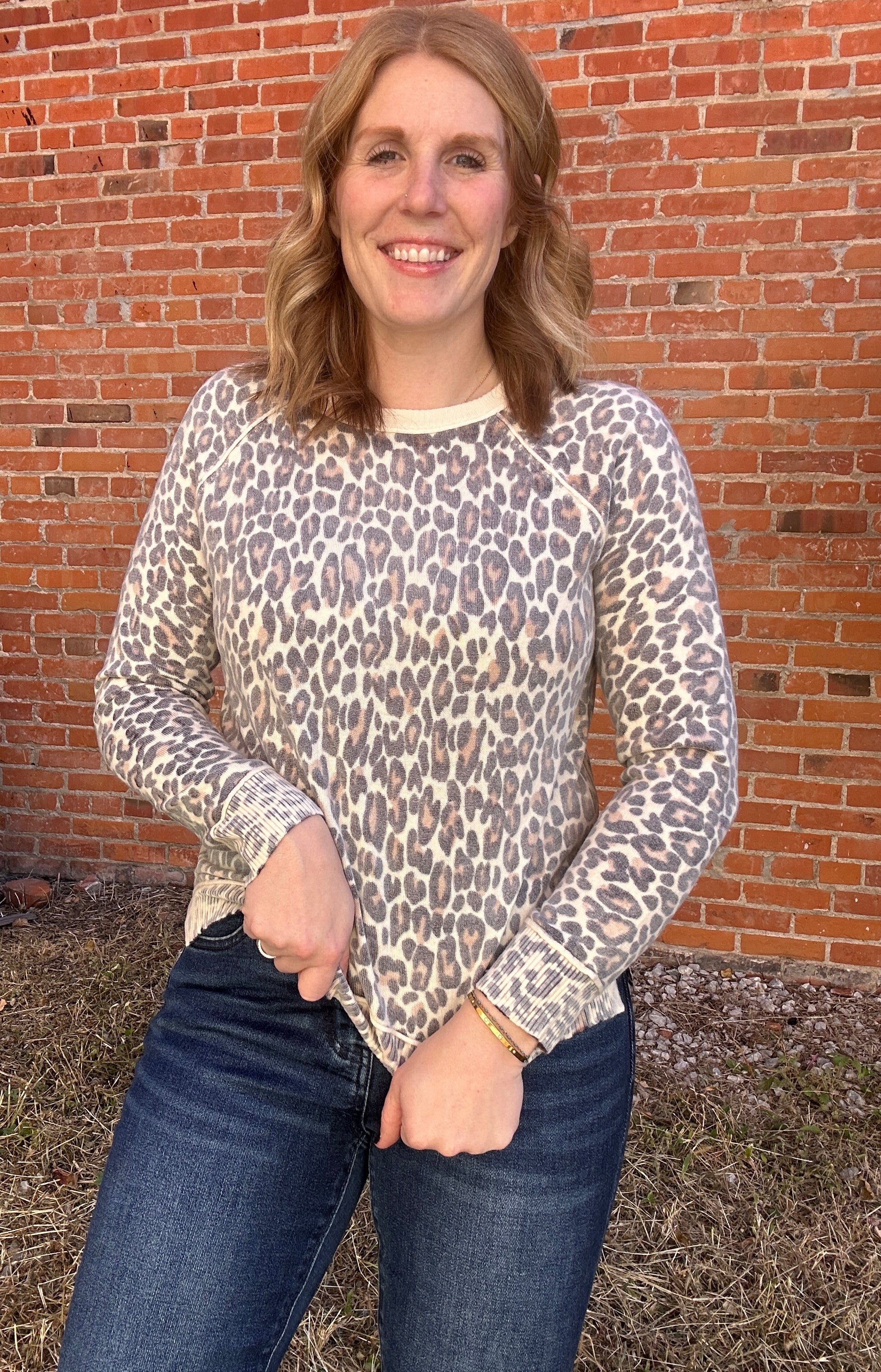 Leopard Inside Out Sweater