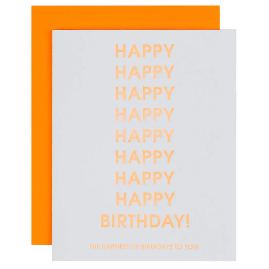Happy Birthday, Happiest of Birthdays to you