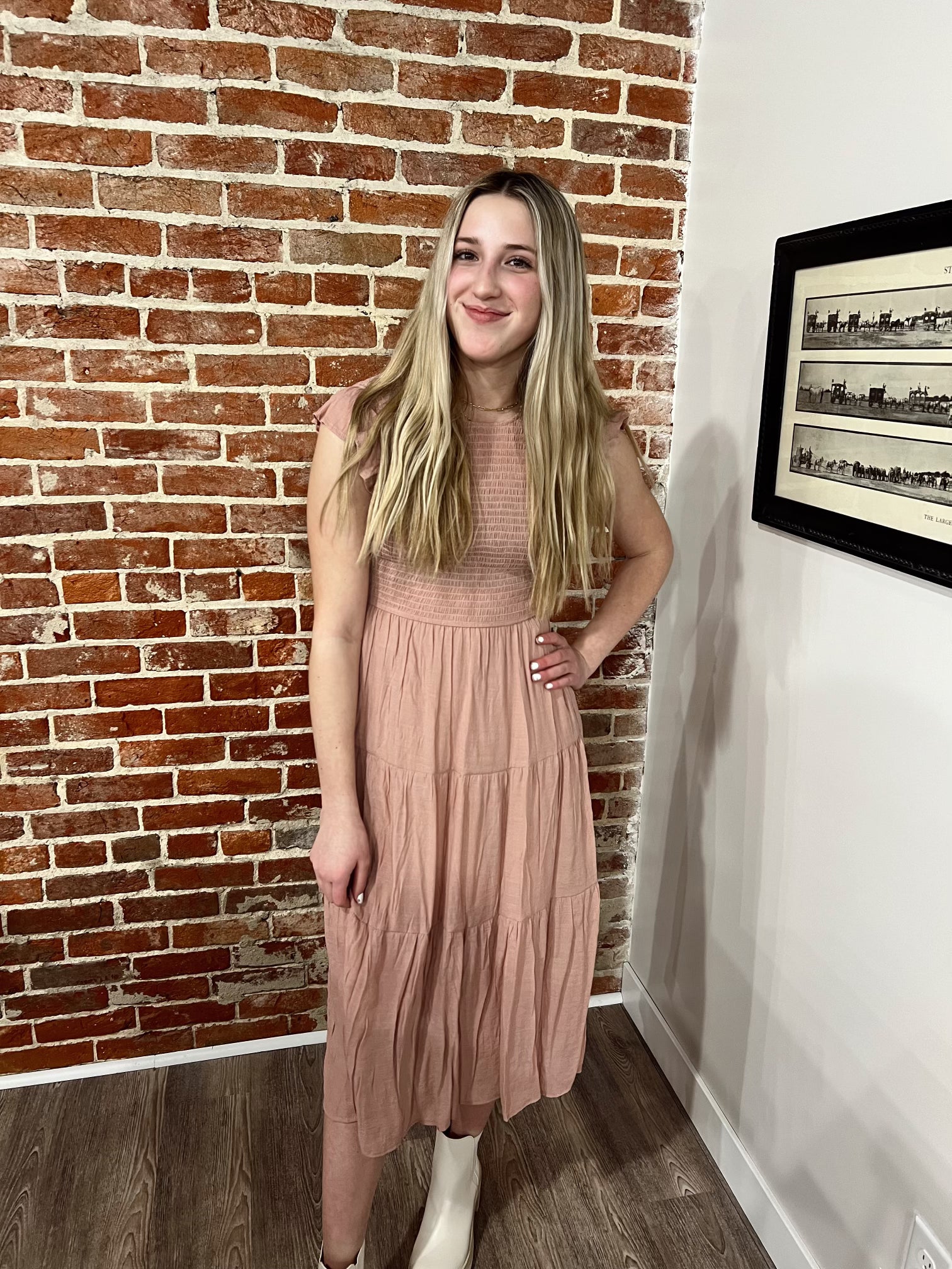 Kelsey Dress(Curvy Available)