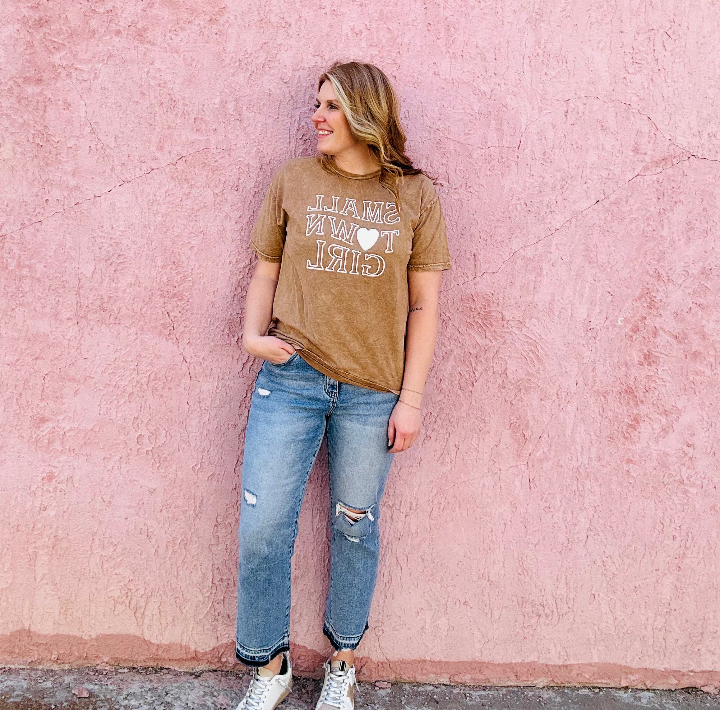Small Town Girl Graphic Top