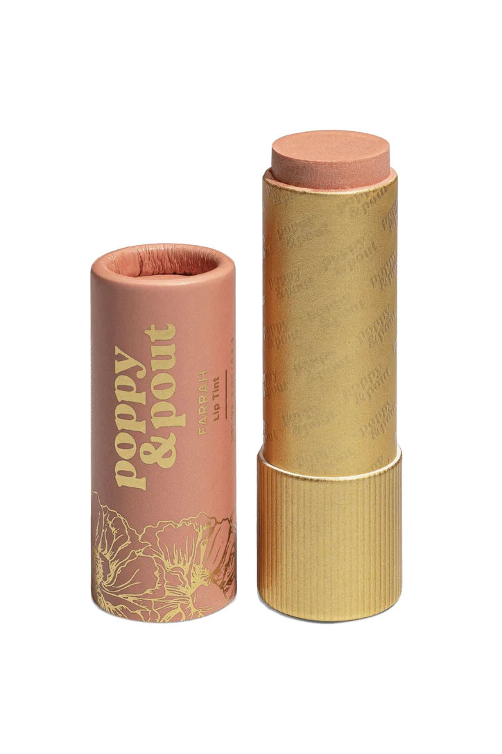 Poppy & Pout Lip Balm, Tinted