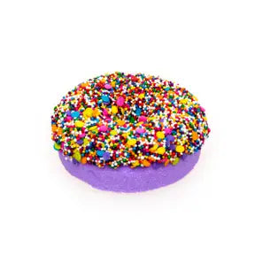 Lavender Fizz Donut Bath Bomb