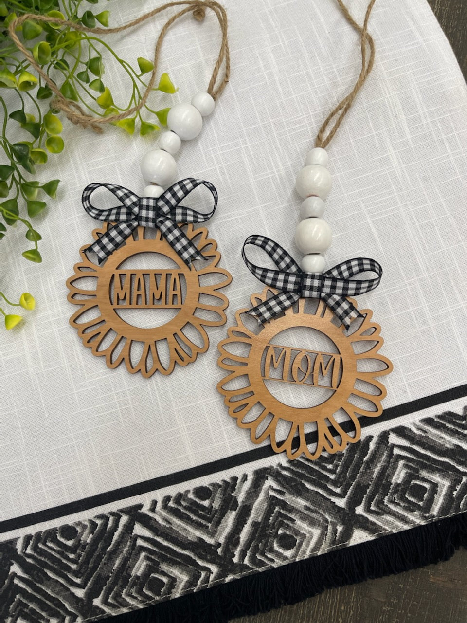 Wooden Mirror Hanger