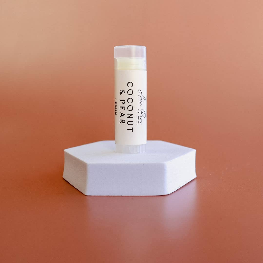 Coconut & Pear Lip Balm