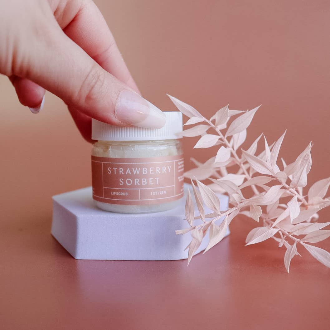 Strawberry Sorbet Lip Scrub