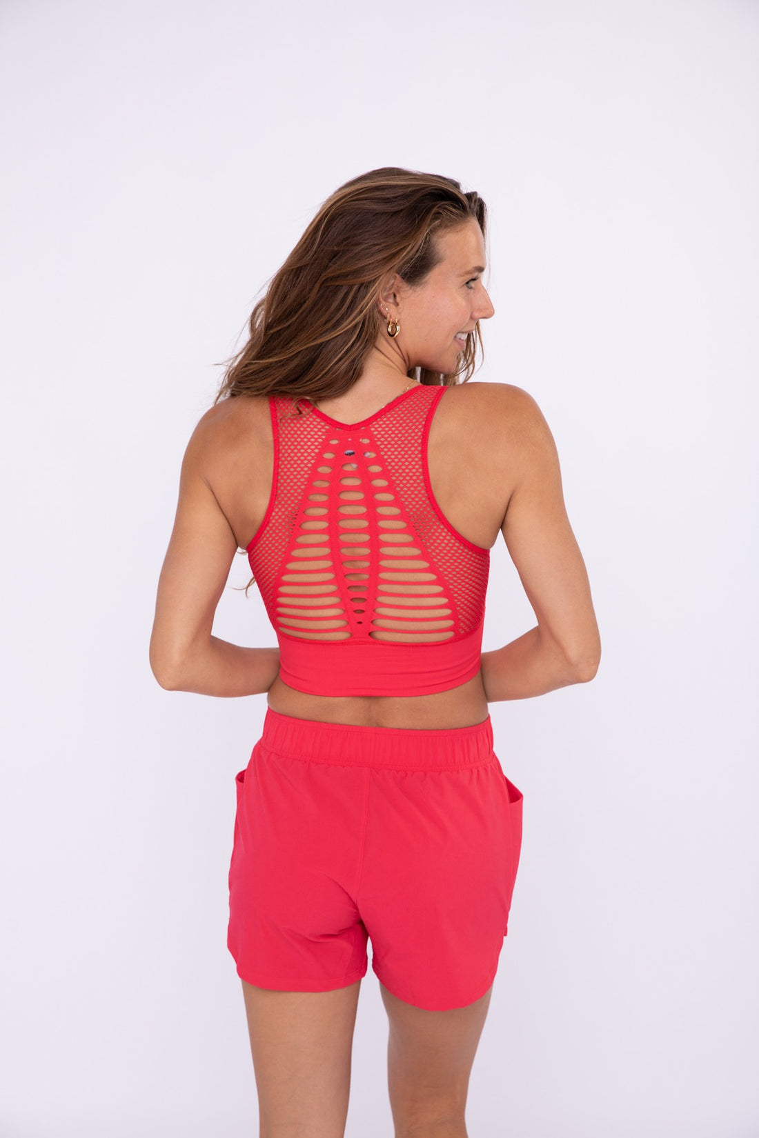 Sadie Laser Cut Crop