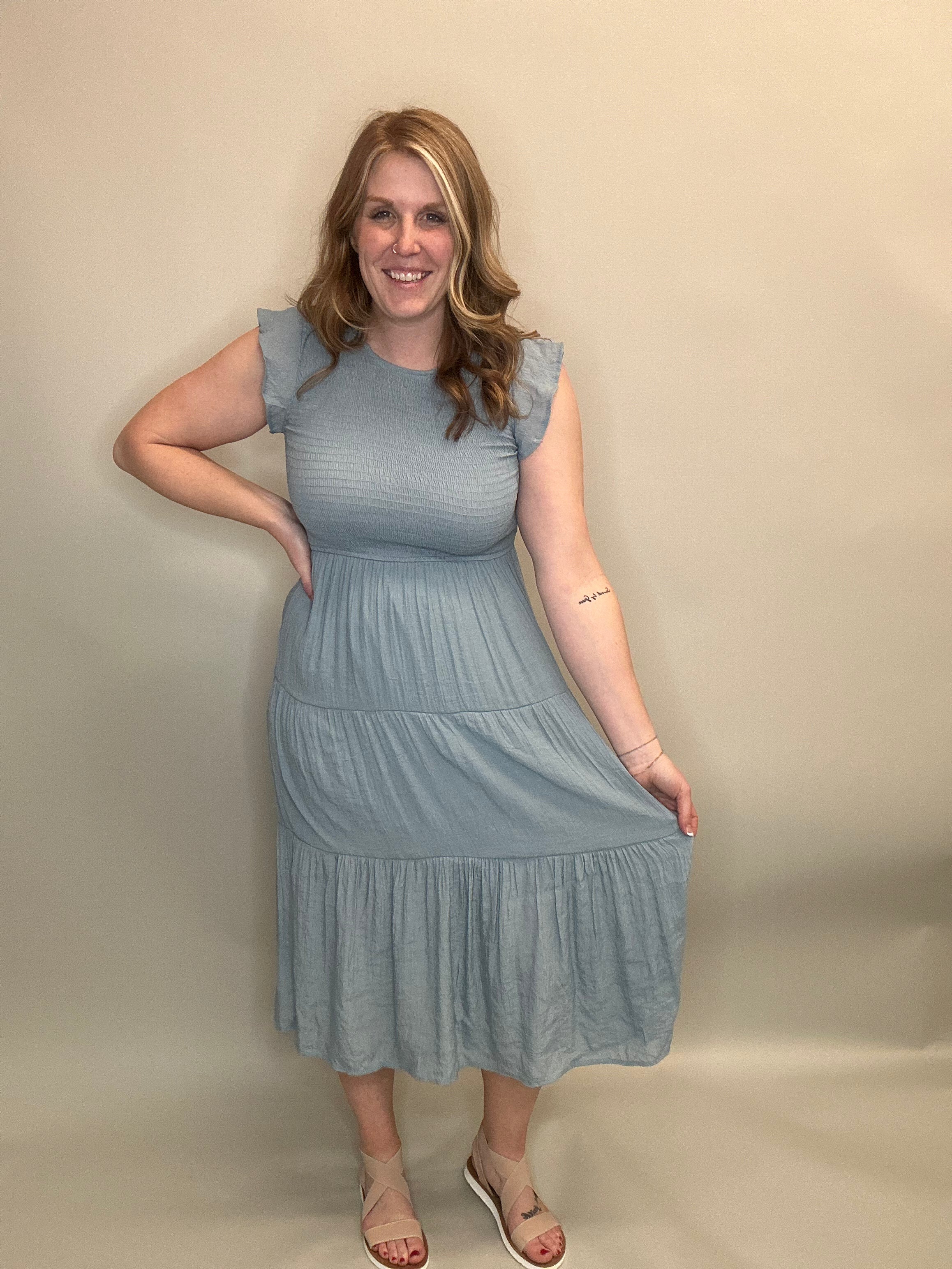 Kelsey Dress(Curvy Available)