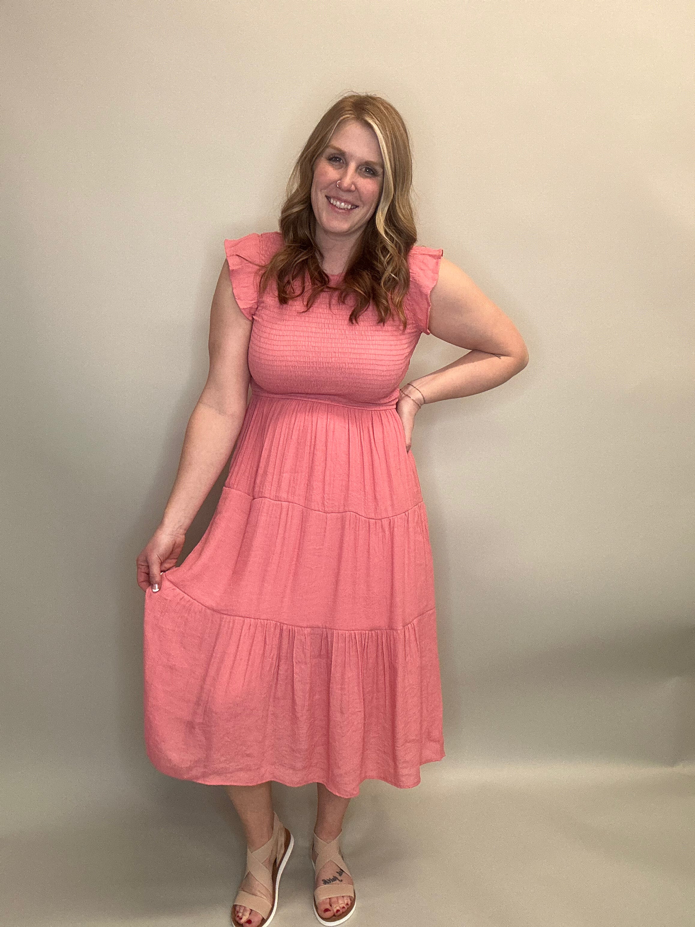 Kelsey Dress(Curvy Available)
