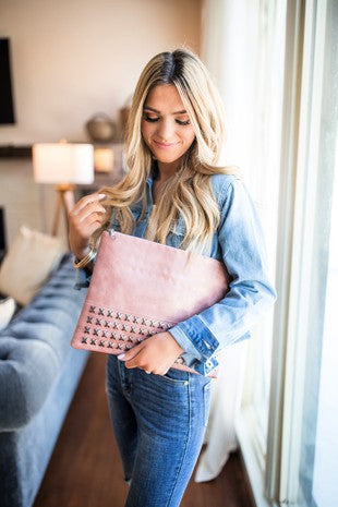 Vegan Leather Clutch