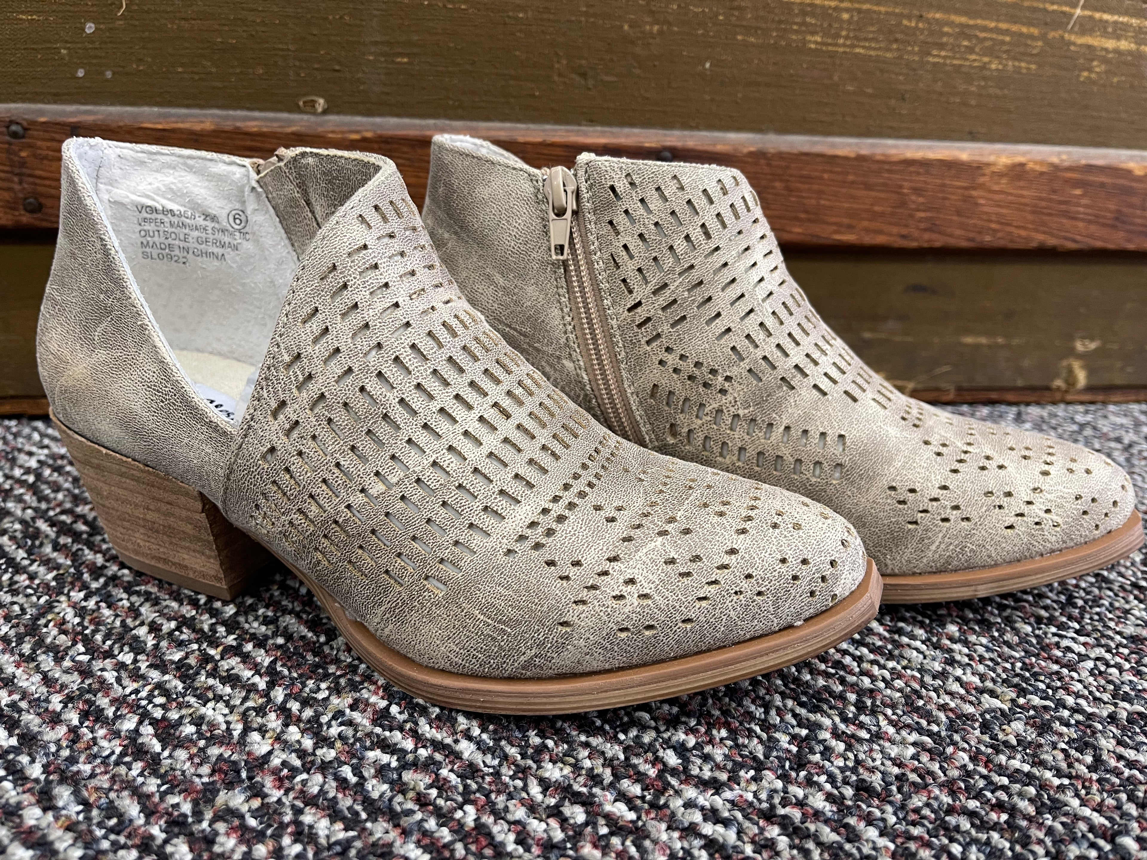 Laserette Booties