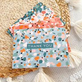 Thank You Cards, Greeting Cards, set of 12