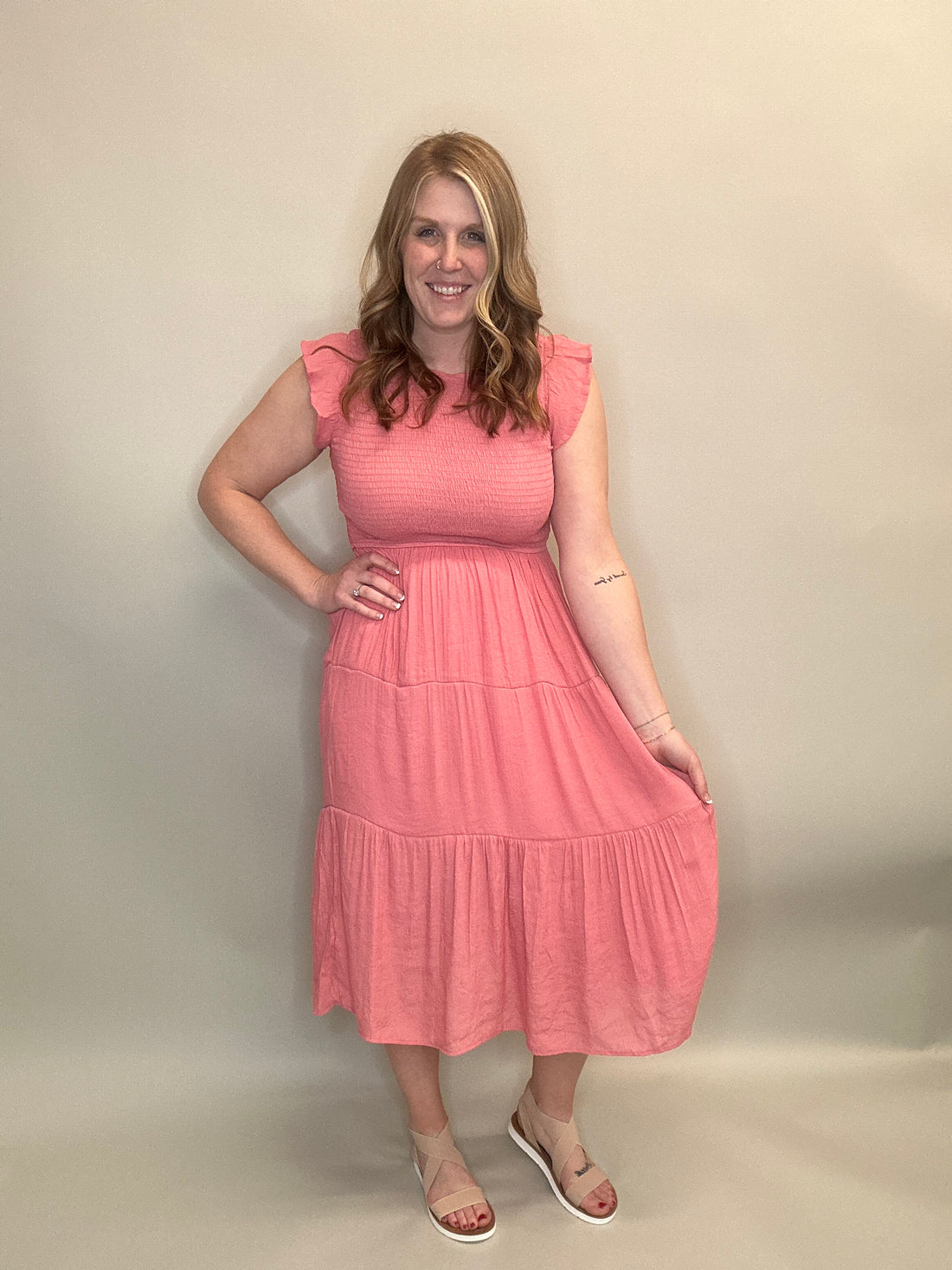Kelsey Dress(Curvy Available)