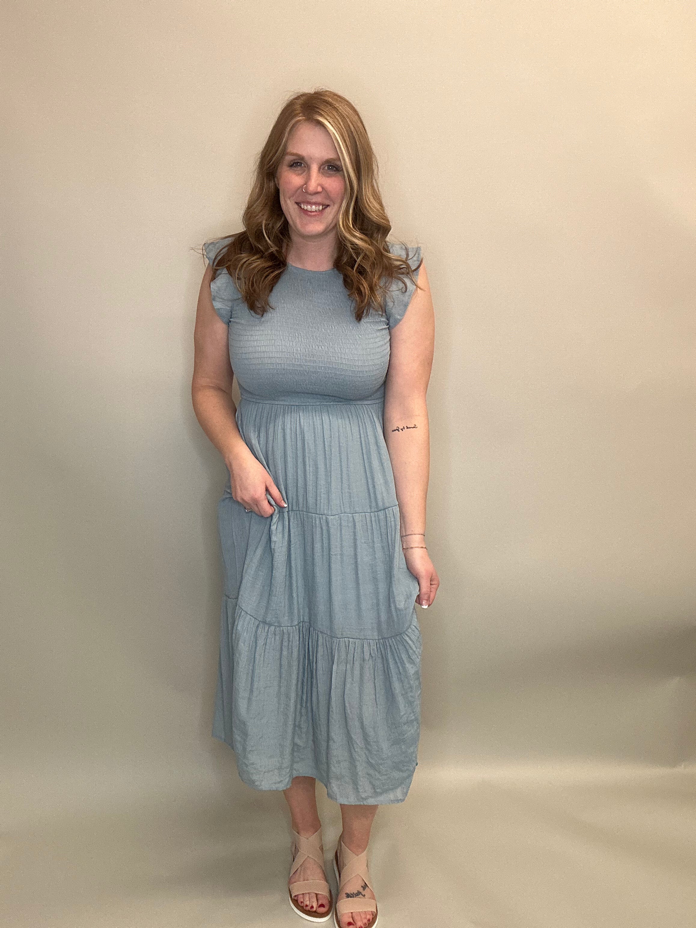 Kelsey Dress(Curvy Available)