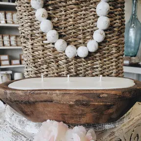 Dough Bowl Candle