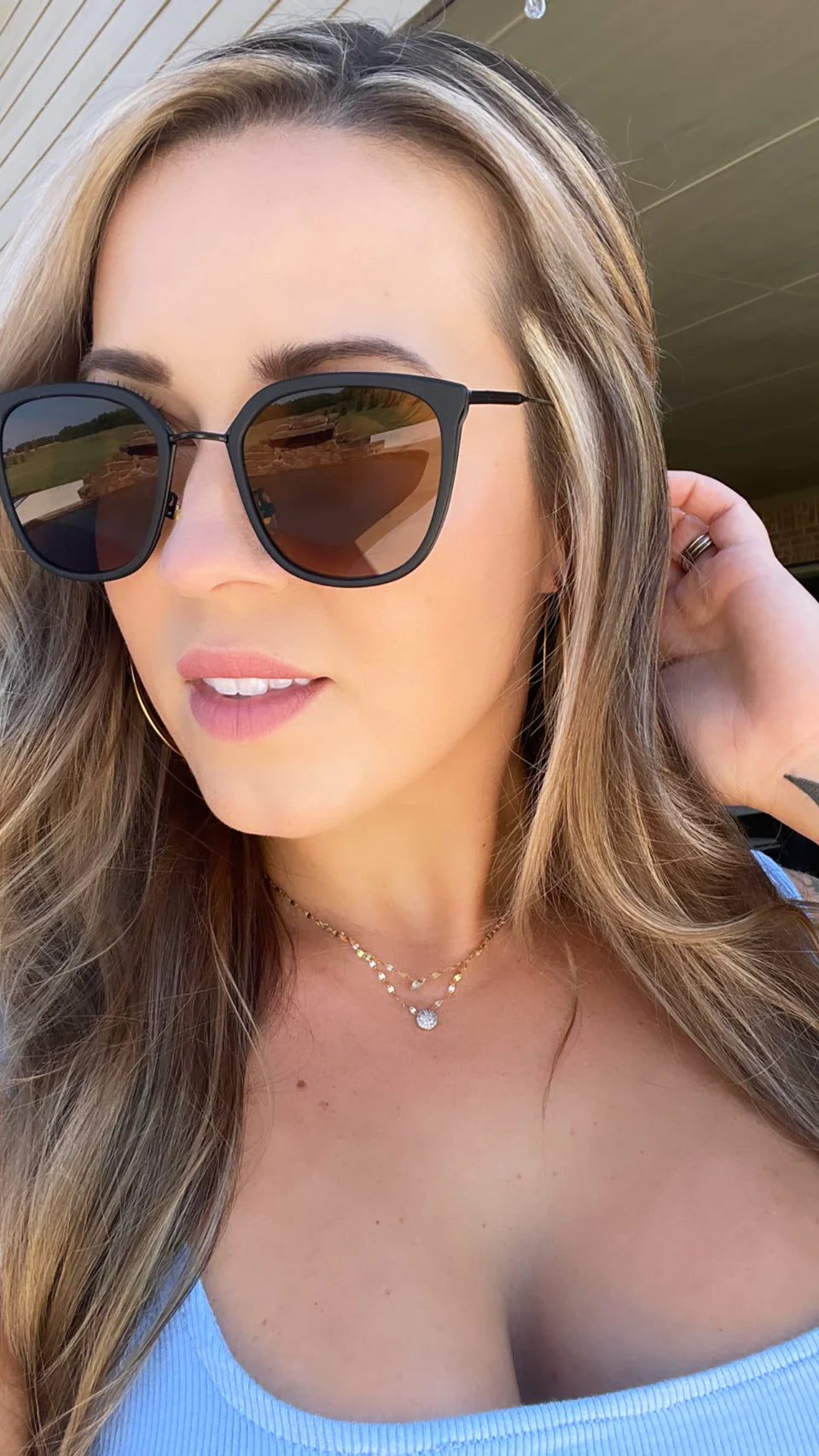 Jessi Sunglasses, Black