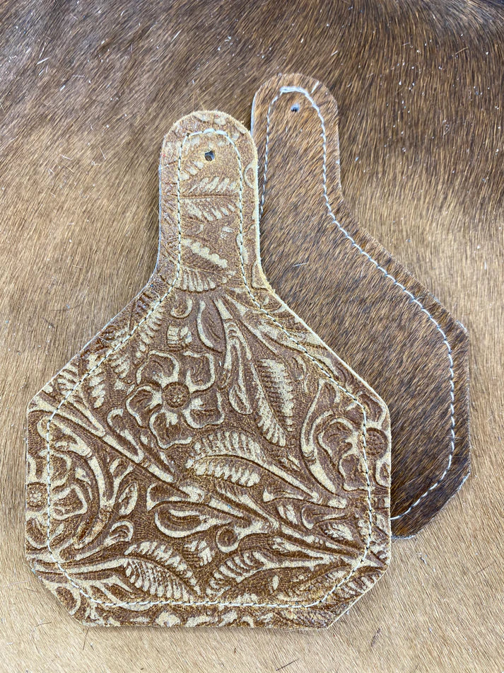 Sandy Car Freshener - Ear Tag & Cactus