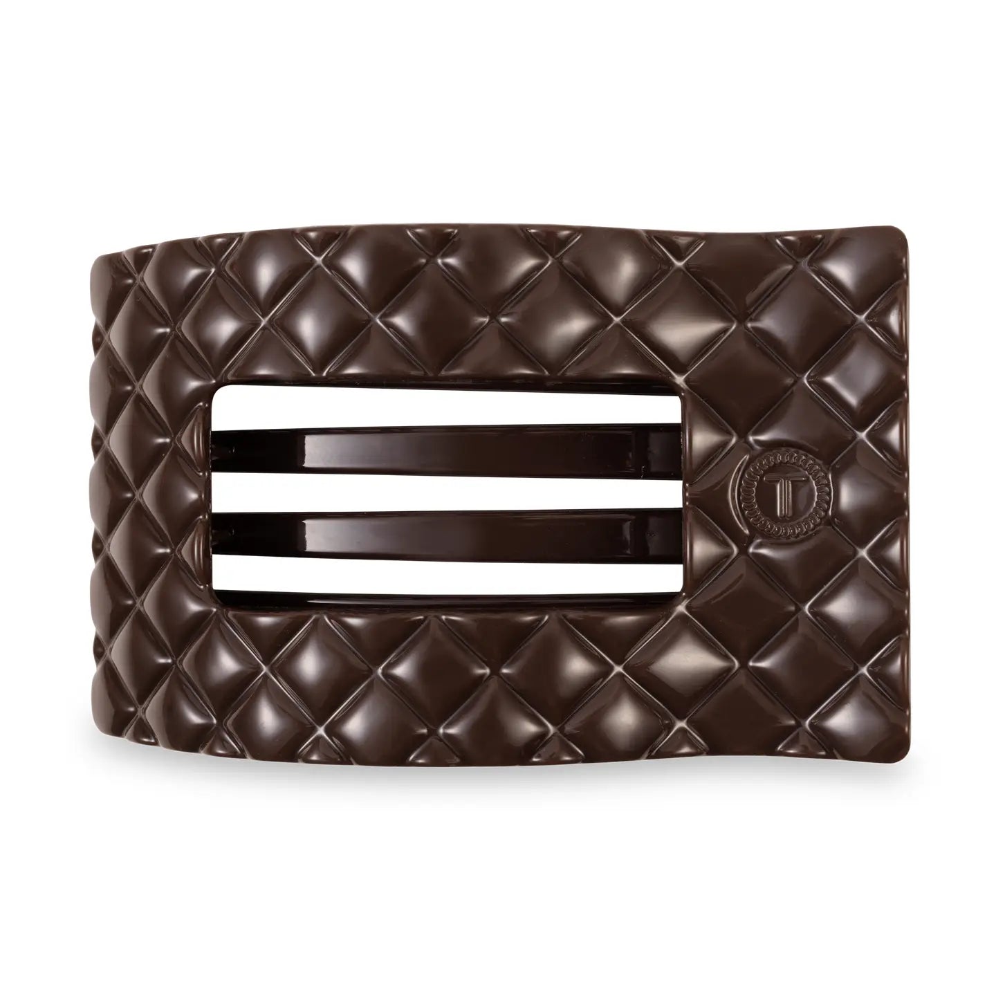 Teleties, Flat Rectangle Hair Clip, Large