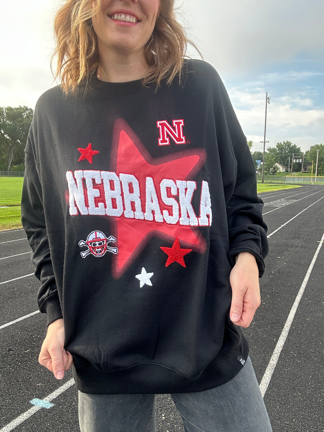 Nebraska-Aura Crewneck