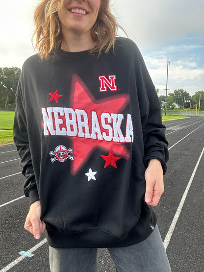 Nebraska-Aura Crewneck