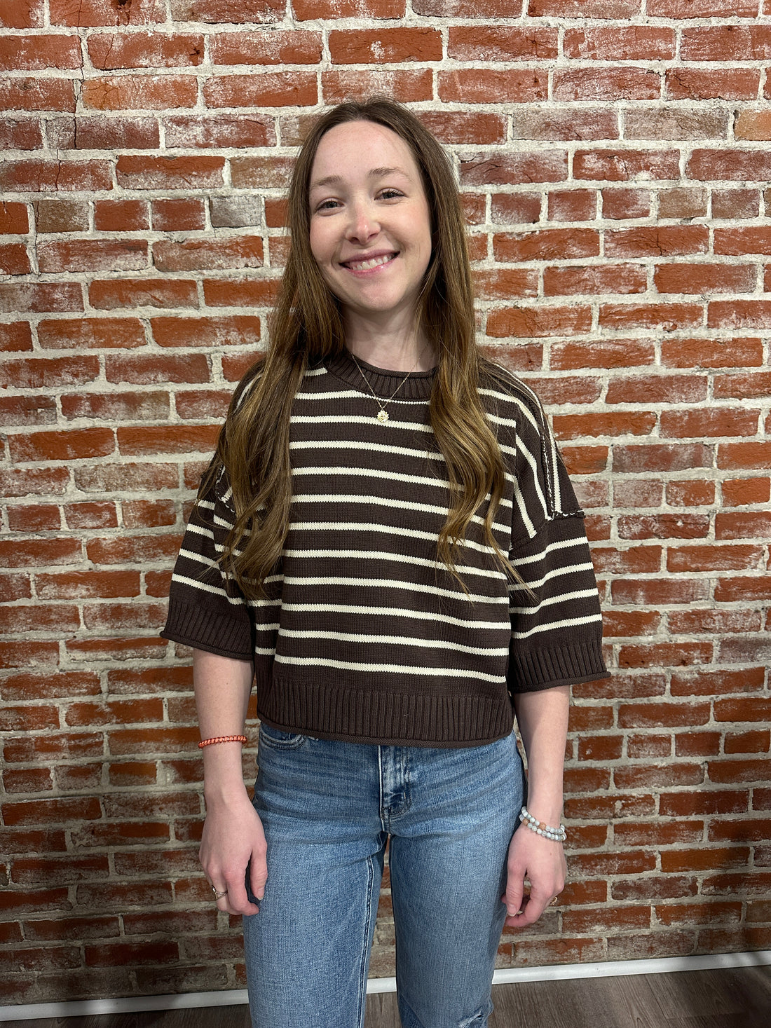 Matti Short Sleeve Sweater