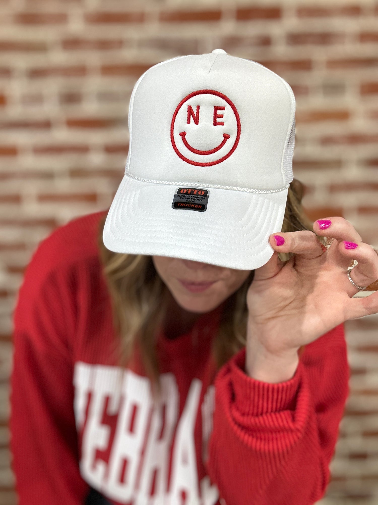 Happy Trucker hat-NE