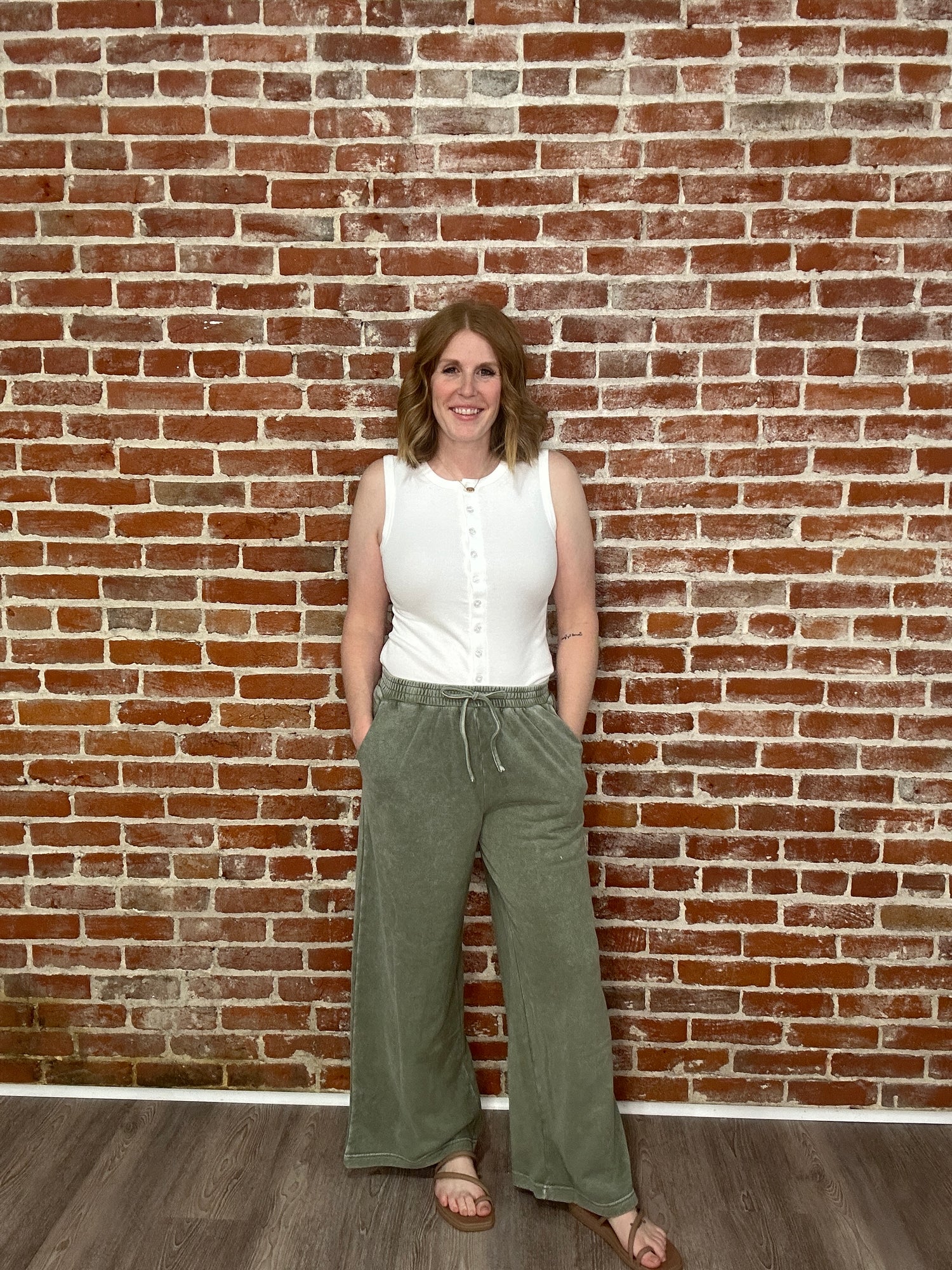 Olive Lounge Pants