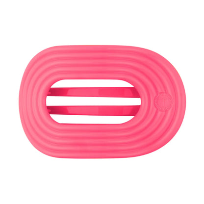 Teleties Round Flat Hair Clip-Medium