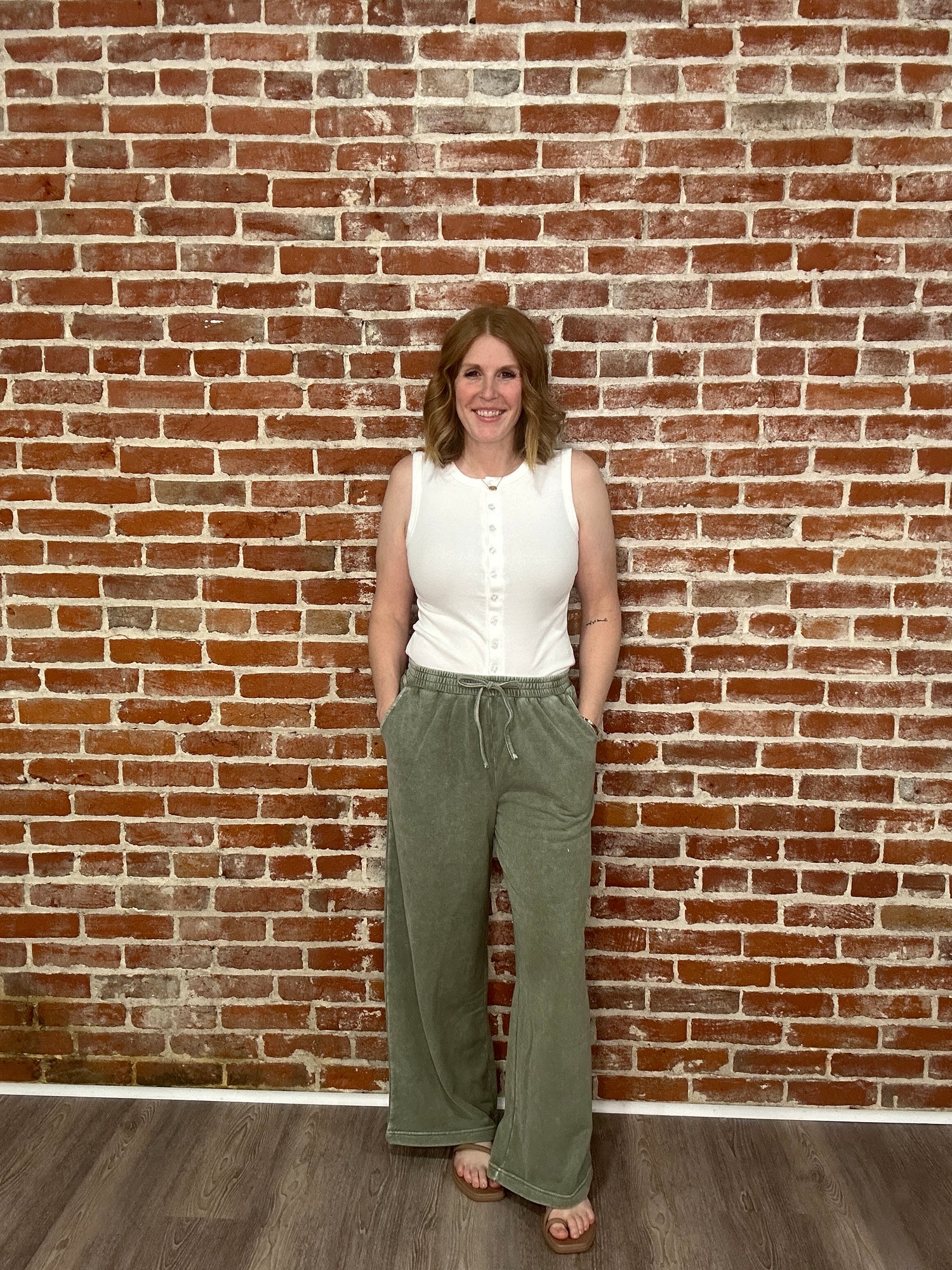 Olive Lounge Pants