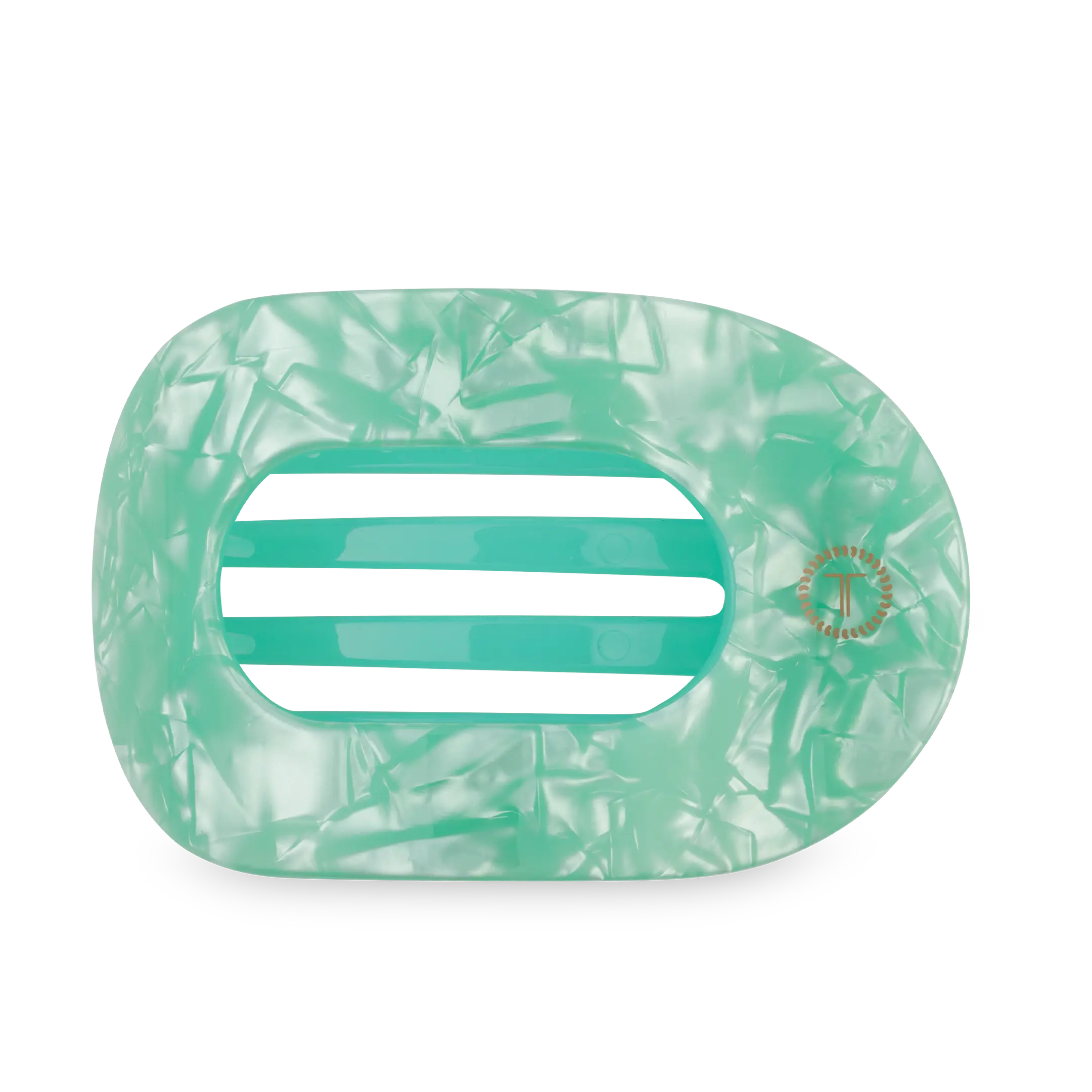 Teleties Round Flat Hair Clip-Large