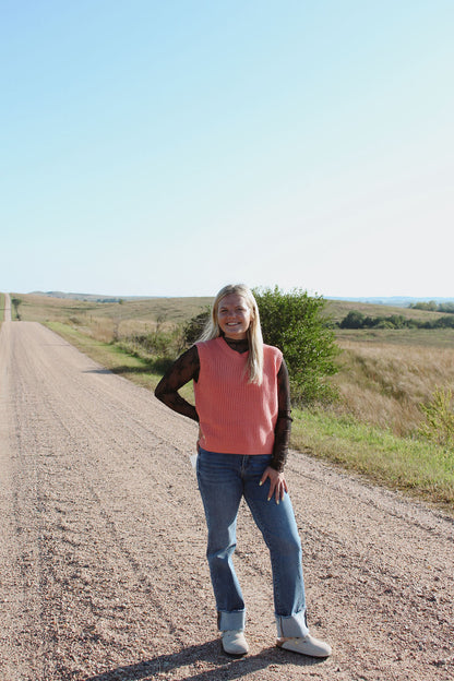Anna Straight Cuffed Jeans