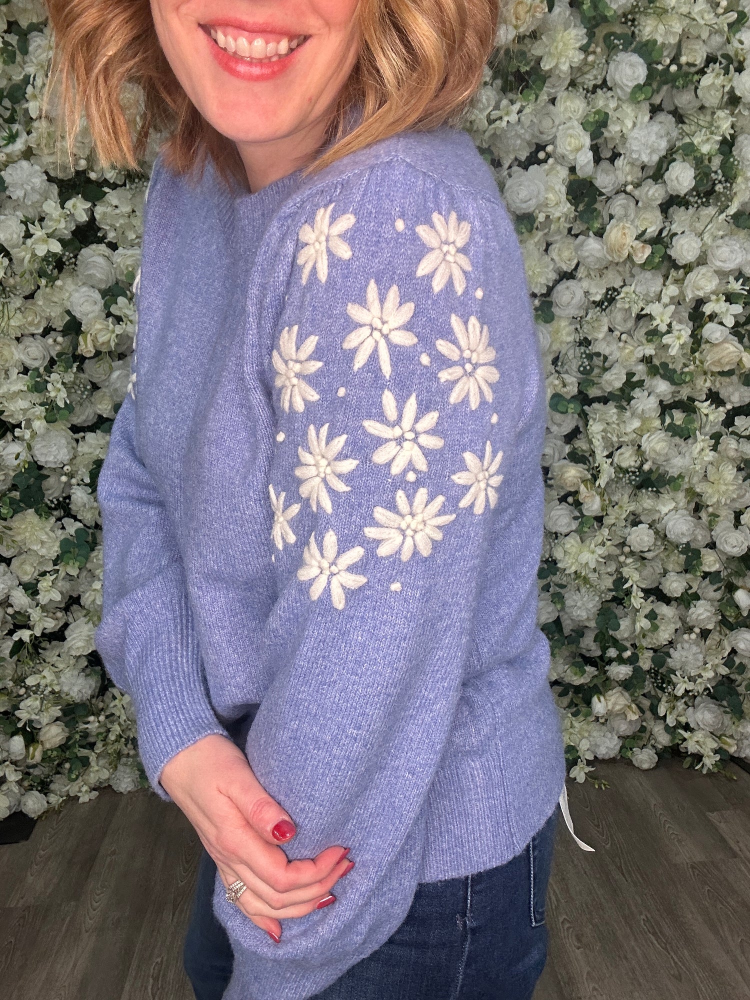 Frost Blue Sweater