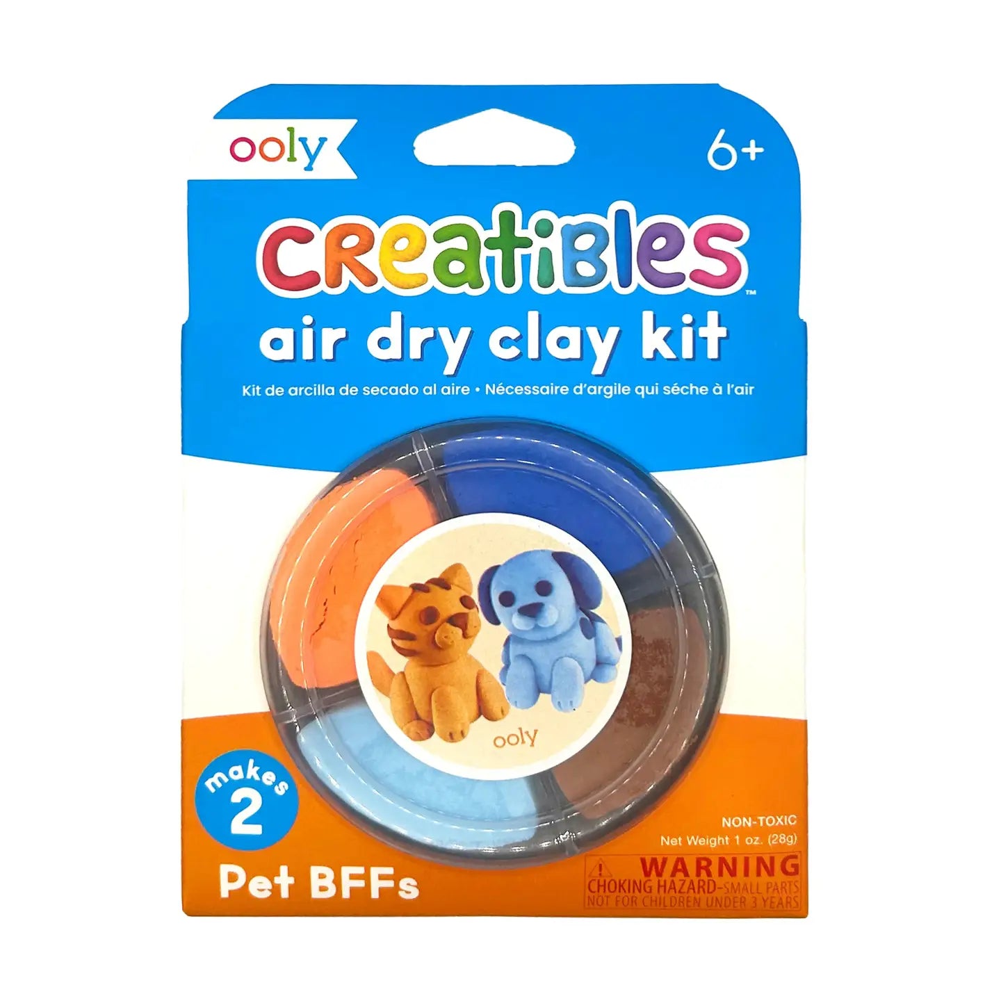 Creatibles: Air Dry Clay BFFs Kit- Pet Pals