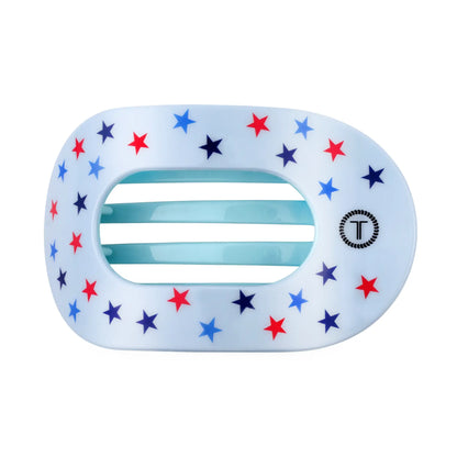 Teleties Round Flat Hair Clip-Medium