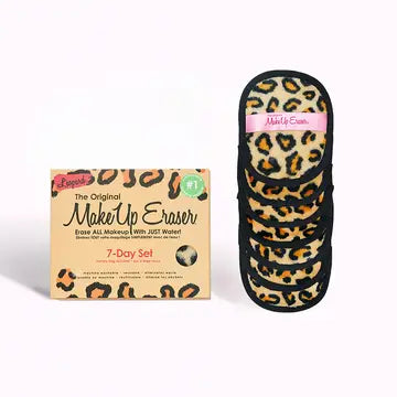 Leopard 7-day Gift Set, Makeup Eraser