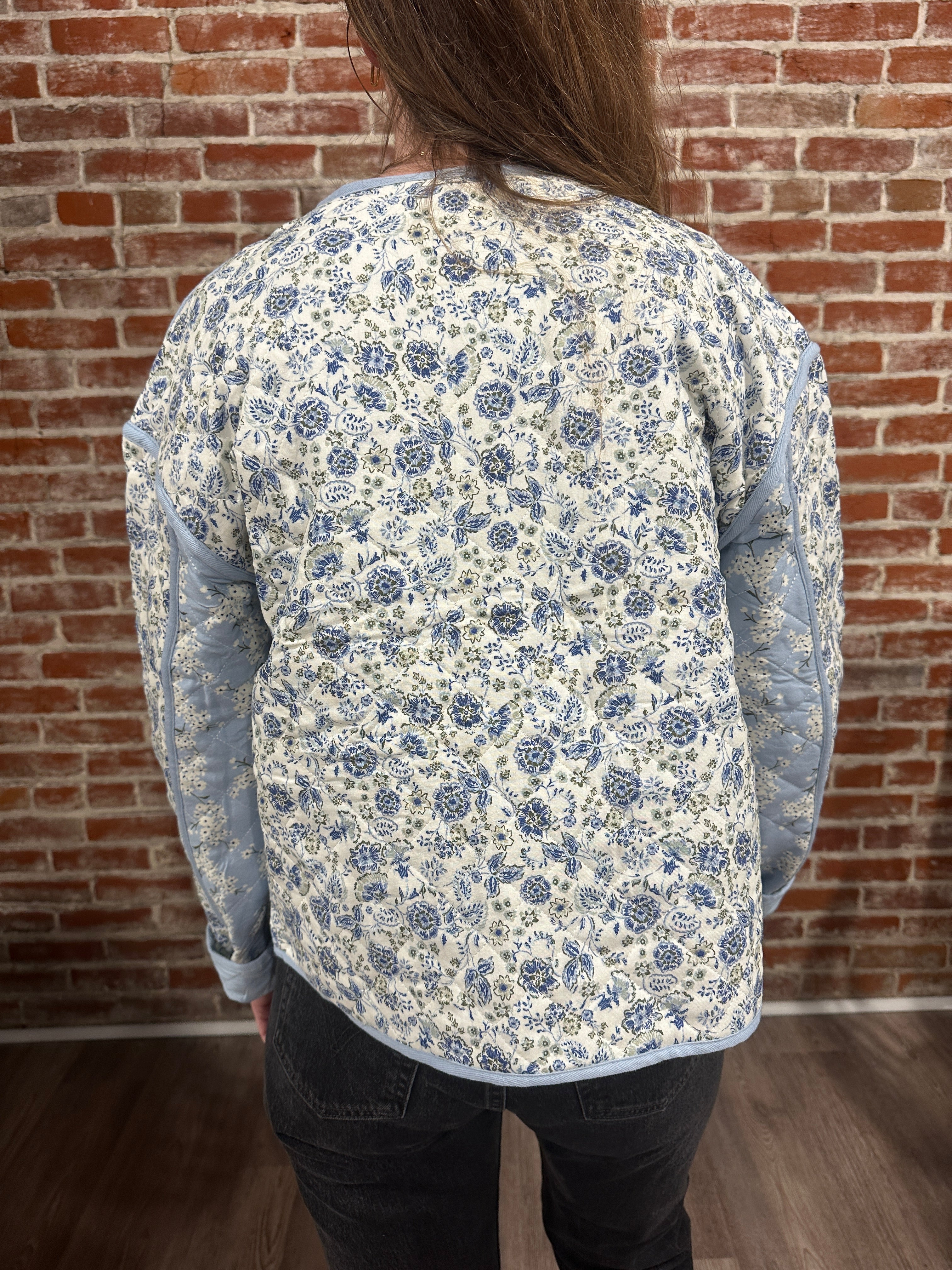 Floral Quilted Jacket