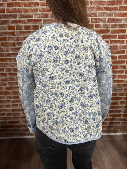 Floral Quilted Jacket