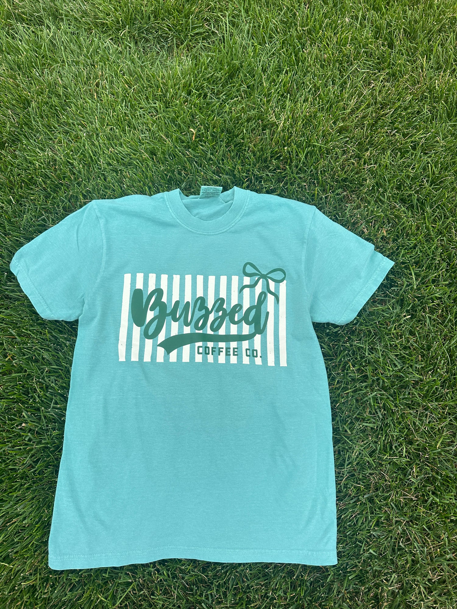 Buzzed Coffee Ribbon Tee