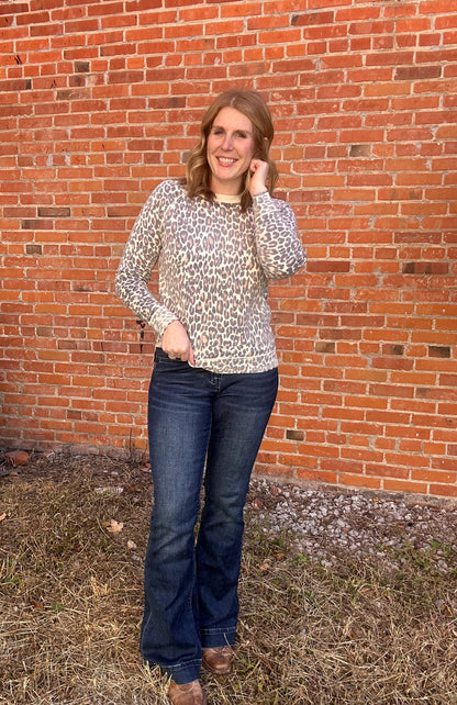 Leopard Inside Out Sweater